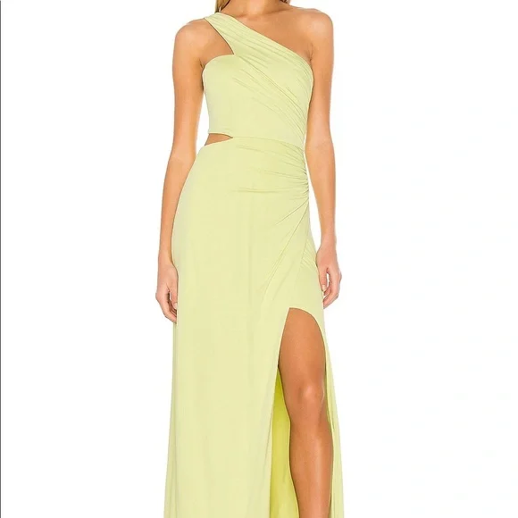 revolve green cut out dress new retrofete x REVOLVE Giada Dress in Green cutout